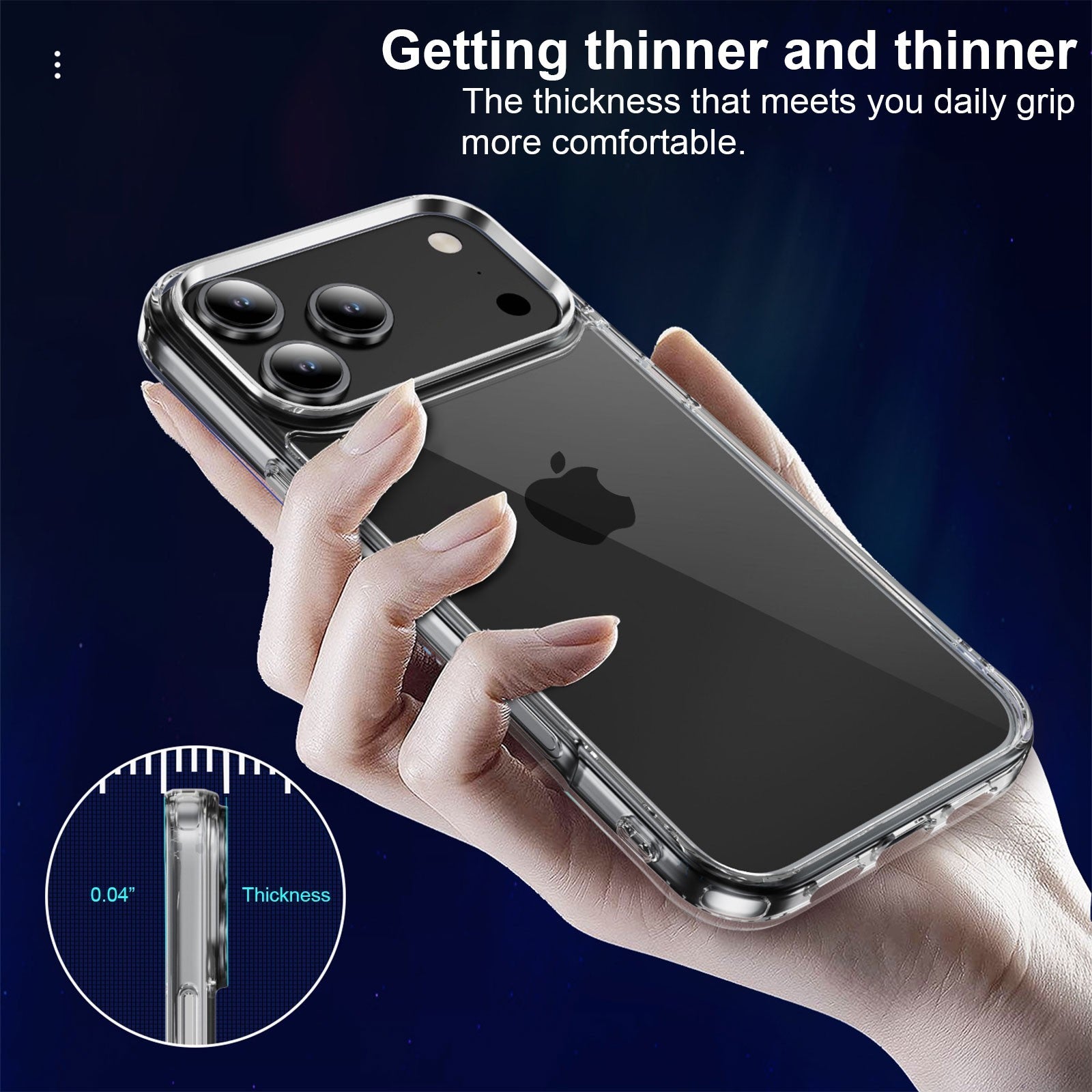 For Iphone 17 Pro Max Air Case Magsafe Clear Phone Shockproof Bumper TPU Cover